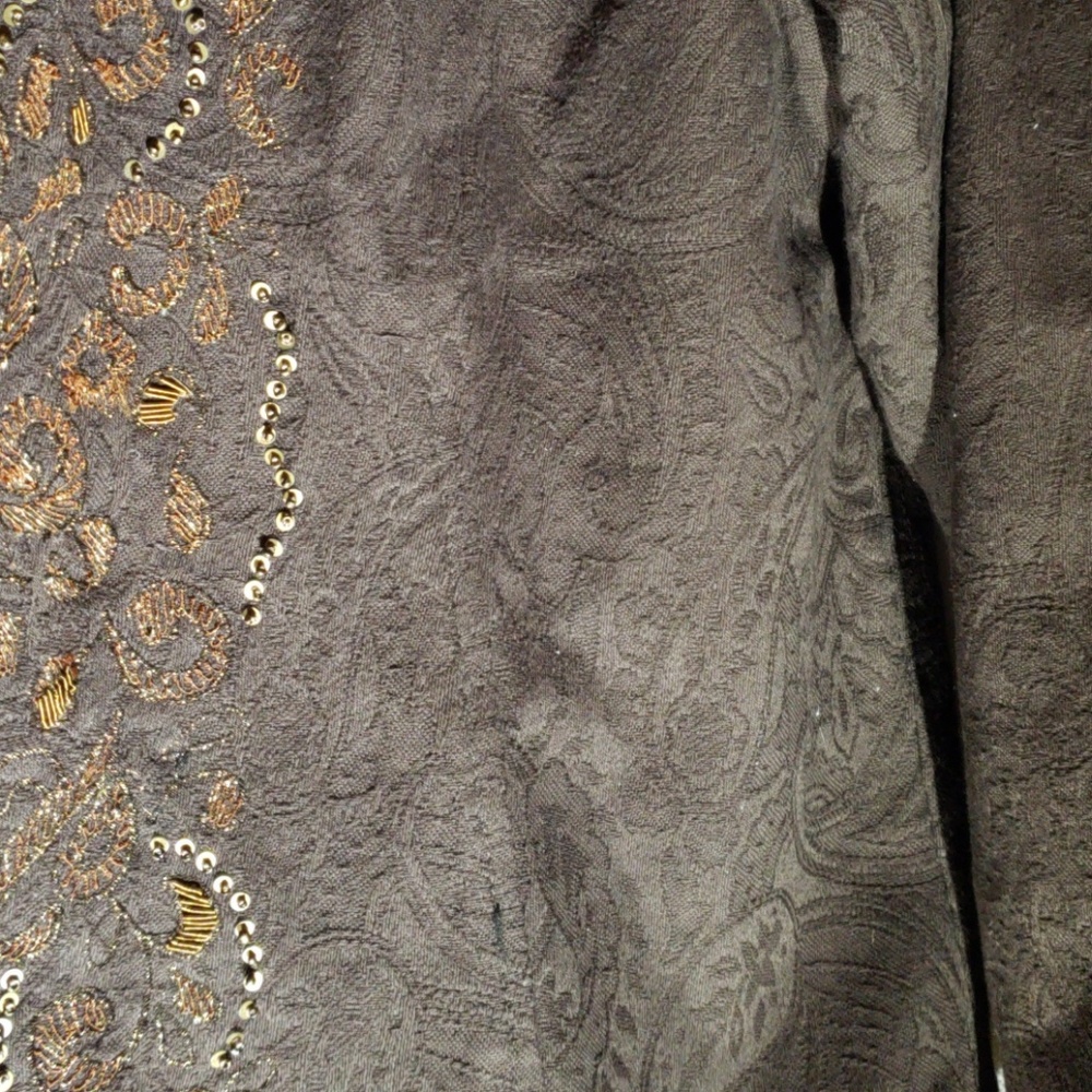 Chico's Brown Jacket Elegant Classy - image 3